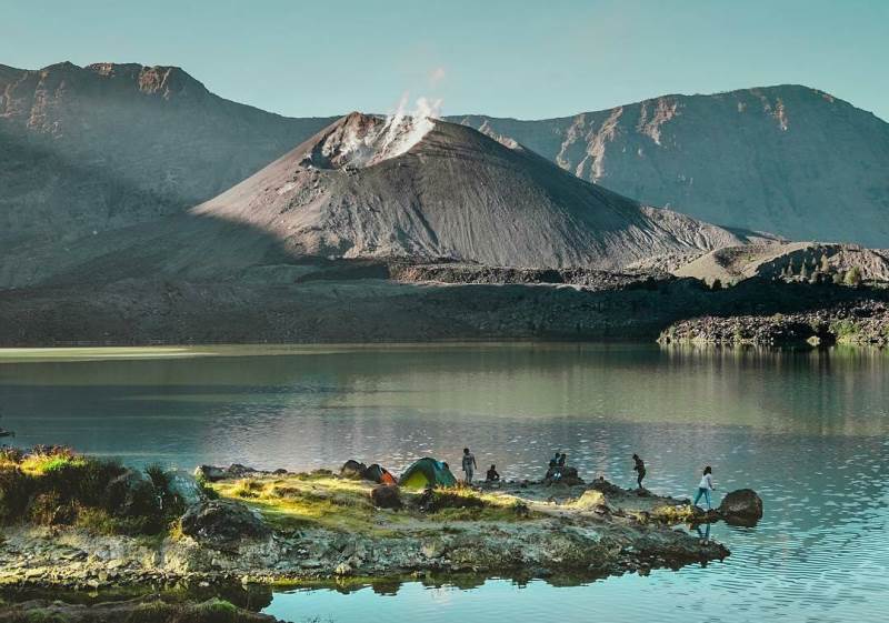 Segara Anak Crater Lake